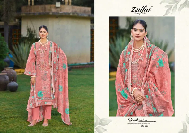 Gulnaaz Vol 3 By Zulfat Cotton Printed Dress Material Wholesalers In Delhi